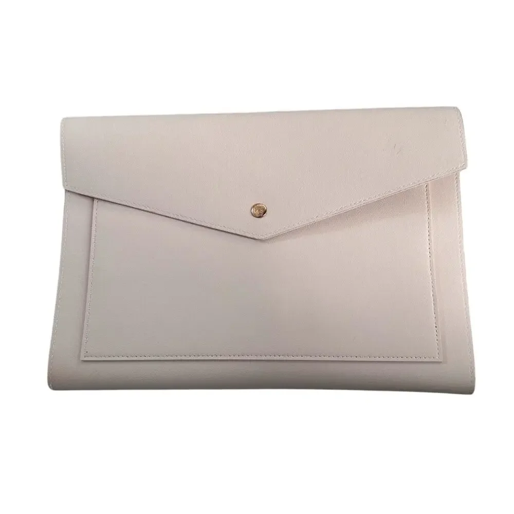 Glass Ladder & Co. Pink Blush Pink Envelope Organizer Clutch
